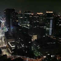 八重洲口、銀座、東京駅、大手町の夜景