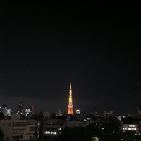 六本木ヒルズから東京タワーの夜景