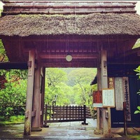 松岡山 東慶寺 (Tokei-ji Temple) 雨の北...