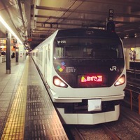 新宿駅 (Shinjuku Sta.) あずさ25号松本行...