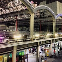 東急東横線 渋谷駅  旧ホーム 解体が結構進んでんだなあー...
