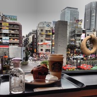 Starbucks Coffee 錦糸町テルミナ2店 すみだガラス市でお気...